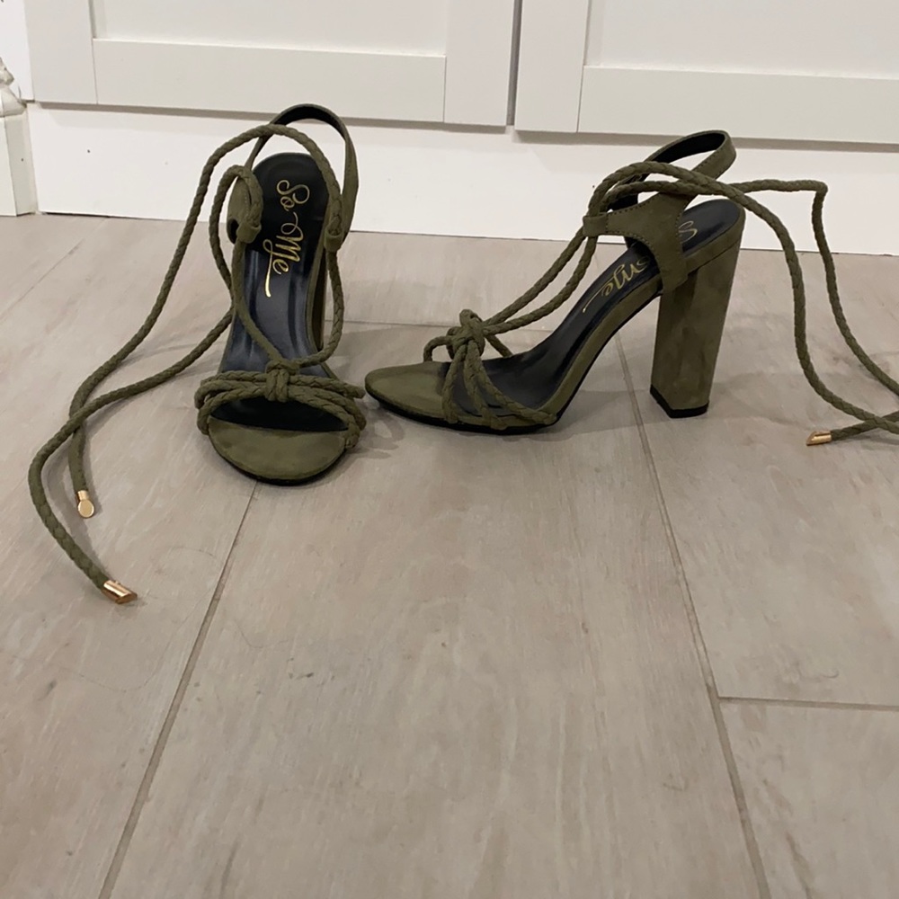 Size 8 block heel